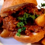 Vetkoek and Curry Mince